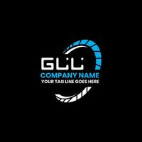 gll brief logo creatief ontwerp met vector grafisch, gll gemakkelijk en modern logo. gll luxueus alfabet ontwerp