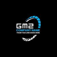 gmz brief logo creatief ontwerp met vector grafisch, gmz gemakkelijk en modern logo. gmz luxueus alfabet ontwerp