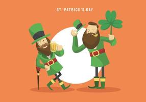 St Patricks Day Character vector Illustration