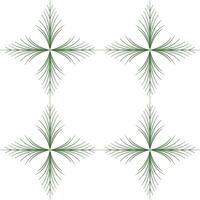 naadloos patroon, abstract achtergrond, groen blad lijnen vector