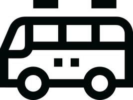 bus vervoer symbool icoon vector afbeelding. illustratie van de silhouet bus vervoer openbaar reizen ontwerp afbeelding. eps 10