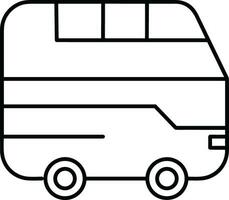 bus vervoer symbool icoon vector afbeelding. illustratie van de silhouet bus vervoer openbaar reizen ontwerp afbeelding. eps 10