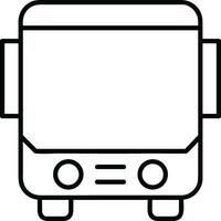 bus vervoer symbool icoon vector afbeelding. illustratie van de silhouet bus vervoer openbaar reizen ontwerp afbeelding. eps 10