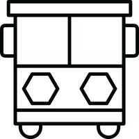 bus vervoer symbool icoon vector afbeelding. illustratie van de silhouet bus vervoer openbaar reizen ontwerp afbeelding. eps 10