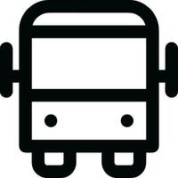 bus vervoer symbool icoon vector afbeelding. illustratie van de silhouet bus vervoer openbaar reizen ontwerp afbeelding. eps 10