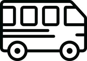 bus vervoer symbool icoon vector afbeelding. illustratie van de silhouet bus vervoer openbaar reizen ontwerp afbeelding. eps 10