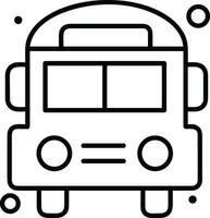 bus vervoer symbool icoon vector afbeelding. illustratie van de silhouet bus vervoer openbaar reizen ontwerp afbeelding. eps 10