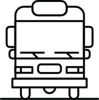 bus vervoer symbool icoon vector afbeelding. illustratie van de silhouet bus vervoer openbaar reizen ontwerp afbeelding. eps 10