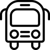 bus vervoer symbool icoon vector afbeelding. illustratie van de silhouet bus vervoer openbaar reizen ontwerp afbeelding. eps 10