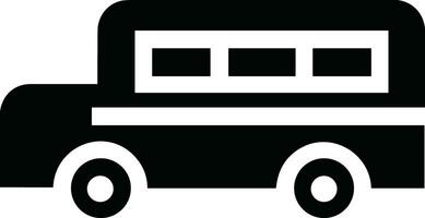 bus vervoer symbool icoon vector afbeelding. illustratie van de silhouet bus vervoer openbaar reizen ontwerp afbeelding. eps 10