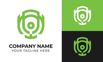 creatief modern minimaal abstract bedrijf logo ontwerp sjabloon vrij vector