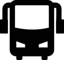 bus vervoer symbool icoon vector afbeelding. illustratie van de silhouet bus vervoer openbaar reizen ontwerp afbeelding. eps 10