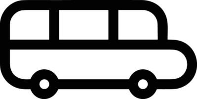 bus vervoer symbool icoon vector afbeelding. illustratie van de silhouet bus vervoer openbaar reizen ontwerp afbeelding. eps 10