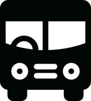 bus vervoer symbool icoon vector afbeelding. illustratie van de silhouet bus vervoer openbaar reizen ontwerp afbeelding. eps 10