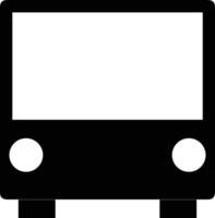 bus vervoer symbool icoon vector afbeelding. illustratie van de silhouet bus vervoer openbaar reizen ontwerp afbeelding. eps 10