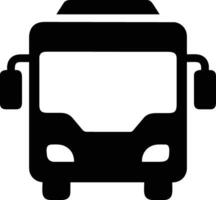 bus vervoer symbool icoon vector afbeelding. illustratie van de silhouet bus vervoer openbaar reizen ontwerp afbeelding. eps 10