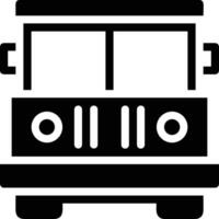 bus vervoer symbool icoon vector afbeelding. illustratie van de silhouet bus vervoer openbaar reizen ontwerp afbeelding. eps 10