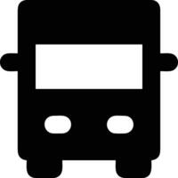 bus vervoer symbool icoon vector afbeelding. illustratie van de silhouet bus vervoer openbaar reizen ontwerp afbeelding. eps 10