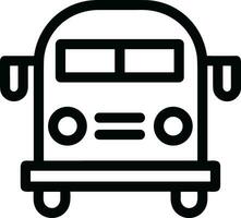 bus vervoer symbool icoon vector afbeelding. illustratie van de silhouet bus vervoer openbaar reizen ontwerp afbeelding. eps 10