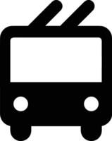 bus vervoer symbool icoon vector afbeelding. illustratie van de silhouet bus vervoer openbaar reizen ontwerp afbeelding. eps 10