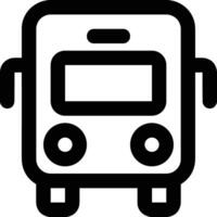 bus vervoer symbool icoon vector afbeelding. illustratie van de silhouet bus vervoer openbaar reizen ontwerp afbeelding. eps 10