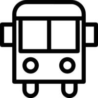 bus vervoer symbool icoon vector afbeelding. illustratie van de silhouet bus vervoer openbaar reizen ontwerp afbeelding. eps 10