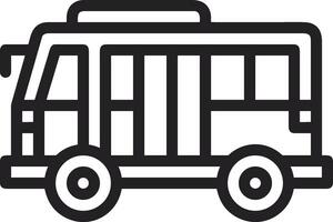 bus vervoer symbool icoon vector afbeelding. illustratie van de silhouet bus vervoer openbaar reizen ontwerp afbeelding. eps 10