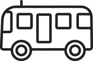 bus vervoer symbool icoon vector afbeelding. illustratie van de silhouet bus vervoer openbaar reizen ontwerp afbeelding. eps 10