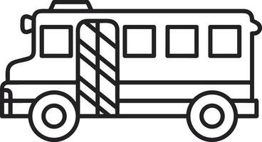 bus vervoer symbool icoon vector afbeelding. illustratie van de silhouet bus vervoer openbaar reizen ontwerp afbeelding. eps 10