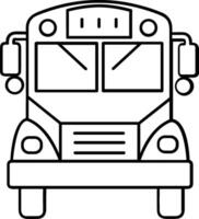 bus vervoer symbool icoon vector afbeelding. illustratie van de silhouet bus vervoer openbaar reizen ontwerp afbeelding. eps 10