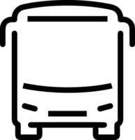 bus vervoer symbool icoon vector afbeelding. illustratie van de silhouet bus vervoer openbaar reizen ontwerp afbeelding. eps 10