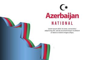 azerbeidzjan onafhankelijkheidsdag-11 vector