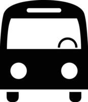 bus vervoer symbool icoon vector afbeelding. illustratie van de silhouet bus vervoer openbaar reizen ontwerp afbeelding. eps 10