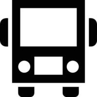 bus vervoer symbool icoon vector afbeelding. illustratie van de silhouet bus vervoer openbaar reizen ontwerp afbeelding. eps 10