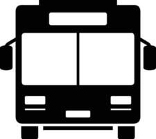 bus vervoer symbool icoon vector afbeelding. illustratie van de silhouet bus vervoer openbaar reizen ontwerp afbeelding. eps 10