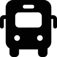 bus vervoer symbool icoon vector afbeelding. illustratie van de silhouet bus vervoer openbaar reizen ontwerp afbeelding. eps 10