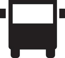 bus vervoer symbool icoon vector afbeelding. illustratie van de silhouet bus vervoer openbaar reizen ontwerp afbeelding. eps 10