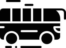 bus vervoer symbool icoon vector afbeelding. illustratie van de silhouet bus vervoer openbaar reizen ontwerp afbeelding. eps 10