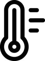 thermometer geneeskunde icoon symbool beeld vector. illustratie van de temperatuur verkoudheid en heet meten gereedschap ontwerp afbeelding.eps 10 vector