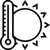 thermometer geneeskunde icoon symbool beeld vector. illustratie van de temperatuur verkoudheid en heet meten gereedschap ontwerp afbeelding.eps 10 vector