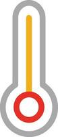 thermometer geneeskunde icoon symbool beeld vector. illustratie van de temperatuur verkoudheid en heet meten gereedschap ontwerp afbeelding.eps 10 vector