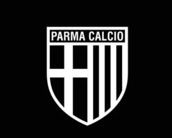 parma club logo symbool wit serie een Amerikaans voetbal calcio Italië abstract ontwerp vector illustratie met zwart achtergrond