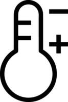 thermometer geneeskunde icoon symbool beeld vector. illustratie van de temperatuur verkoudheid en heet meten gereedschap ontwerp afbeelding.eps 10 vector