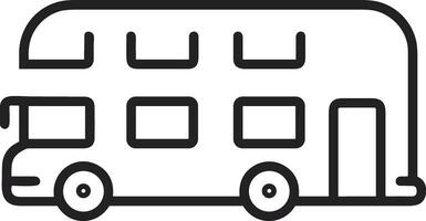 bus vervoer symbool icoon vector afbeelding. illustratie van de silhouet bus vervoer openbaar reizen ontwerp afbeelding. eps 10