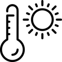 thermometer geneeskunde icoon symbool beeld vector. illustratie van de temperatuur verkoudheid en heet meten gereedschap ontwerp afbeelding.eps 10 vector