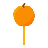 cake pops vector zoet halloween pompoen eng icoon