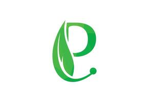laag poly en brief p logo ontwerp sjabloon, vector illustratie