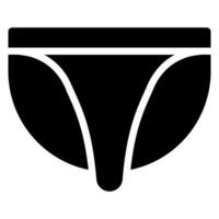 jockstrap glyph icoon vector