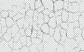 gebarsten muur textuur, barst textuur, barst structuur PNG clip art vector