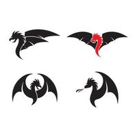 dragon head logo afbeeldingen vector